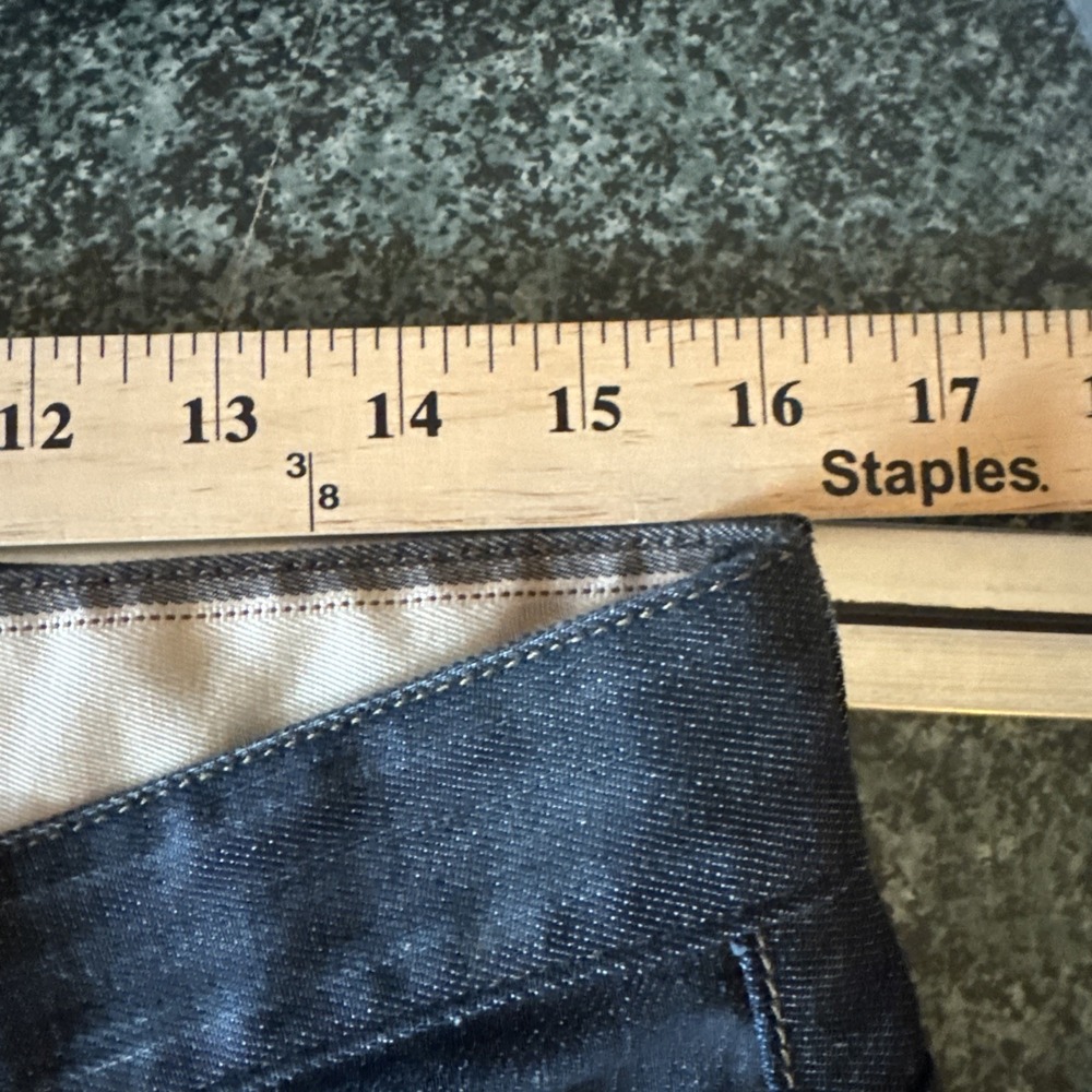 BOSS HUGO BOSS Orange Label Regular Fit Dark Wash DENIM W/Stretch Mens W34 L32 - Picture 4 of 16
